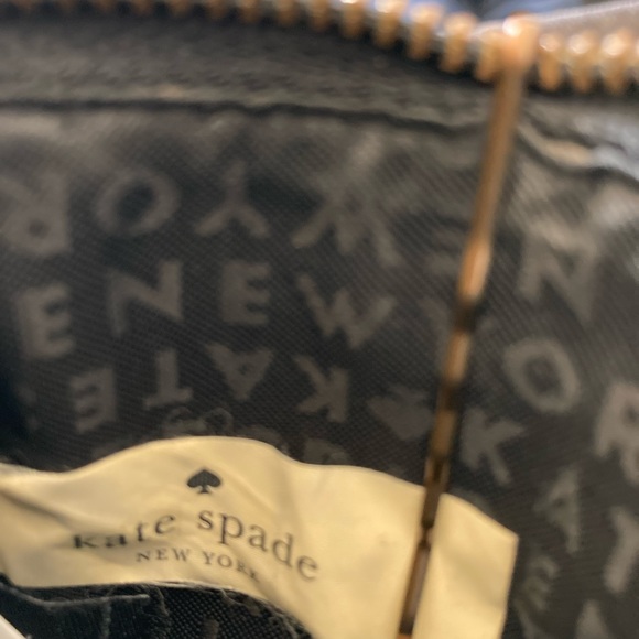 Like New Kate Spade Black Zipper Mini-wallet. - Picture 6 of 6